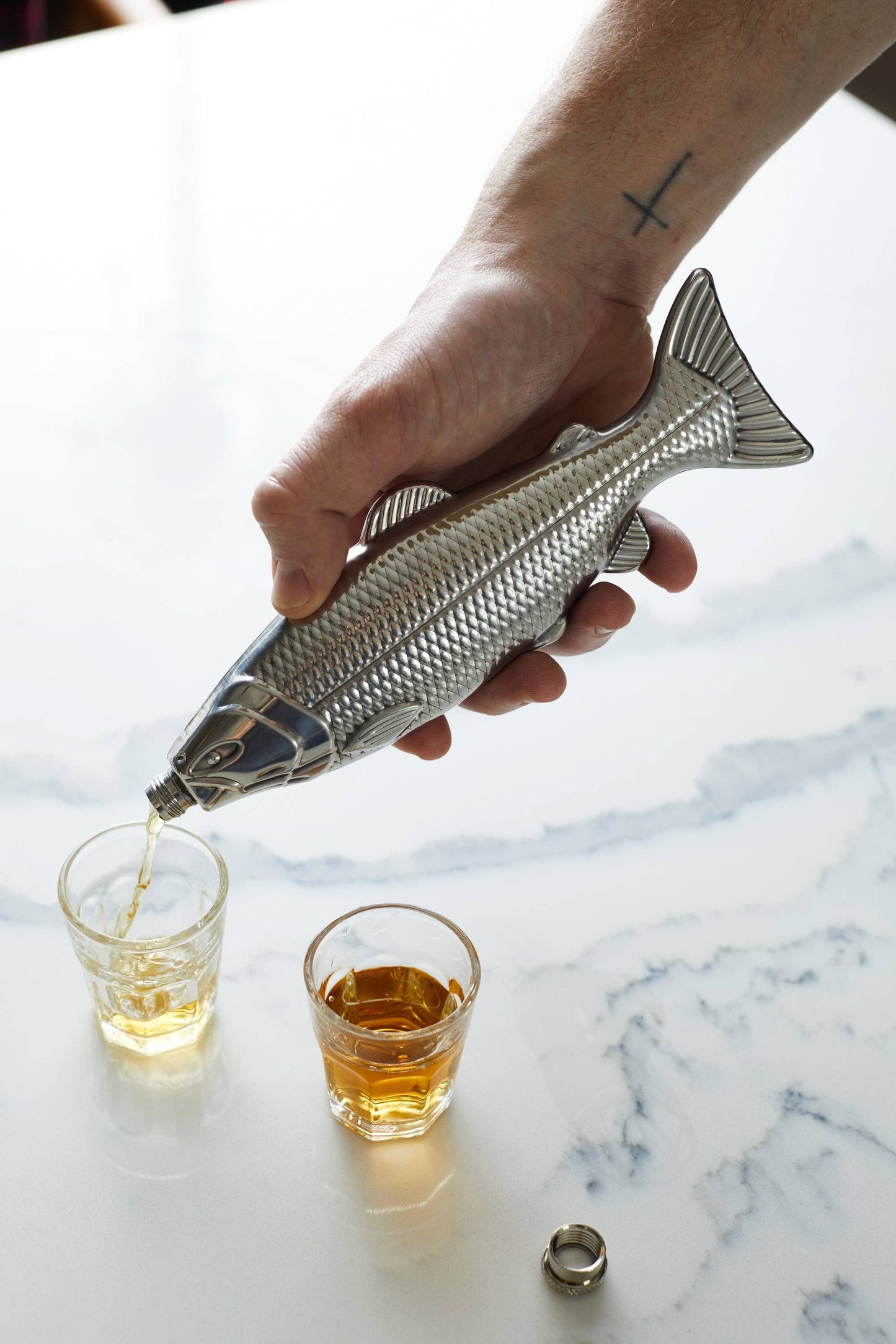 Gentlemen's Hardware Fish Hip Flask - Prize Catch