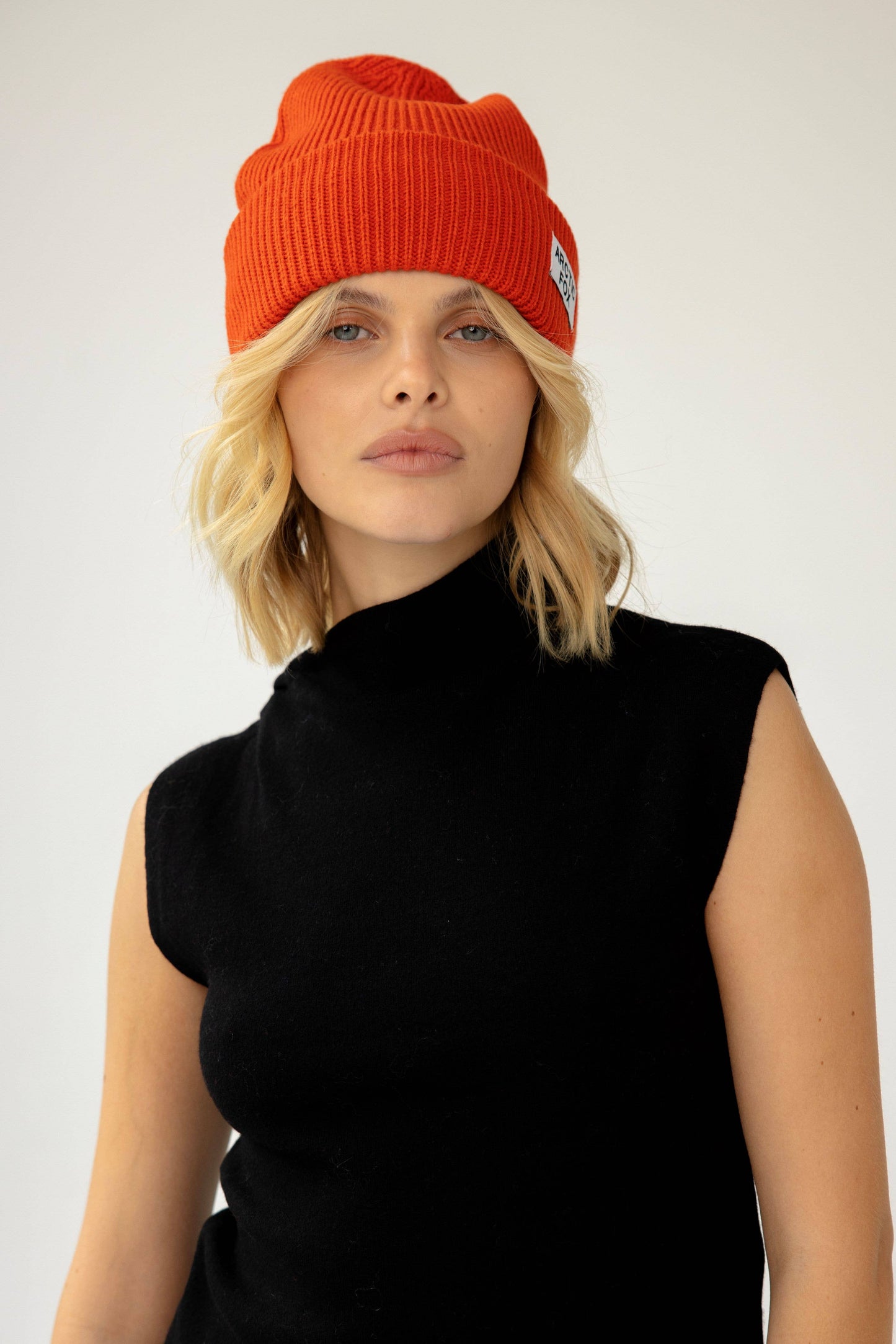 Recycled Bottle Beanie - Sunkissed Coral