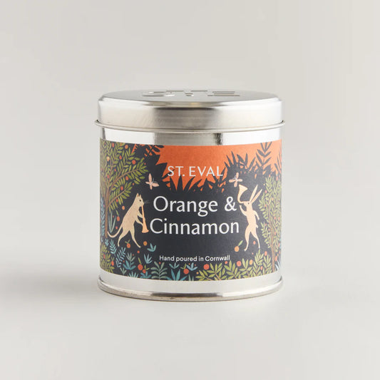 Orange & Cinnamon - Christmas Tin Candle