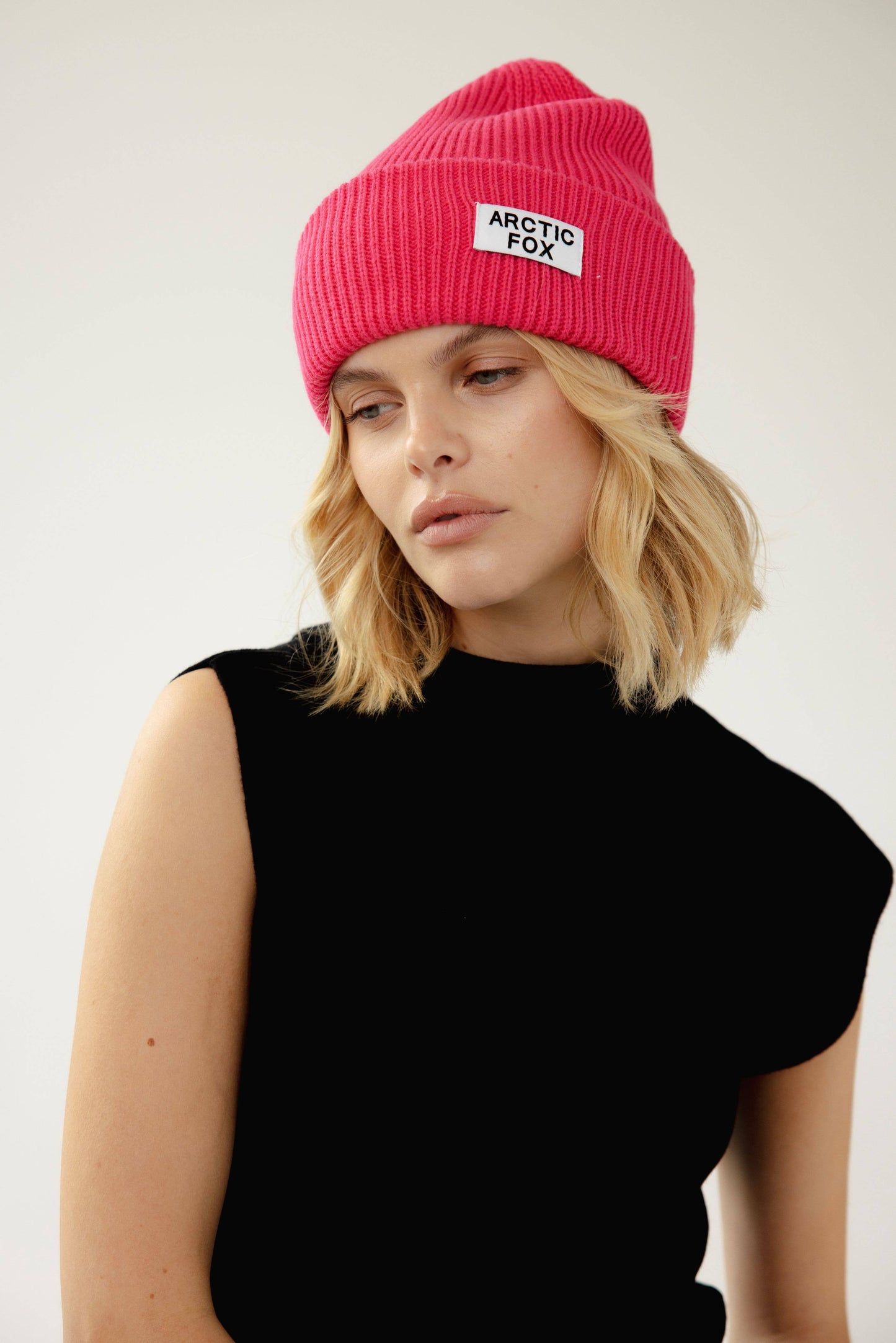 Recycled Bottle Beanie - Hi Barbie