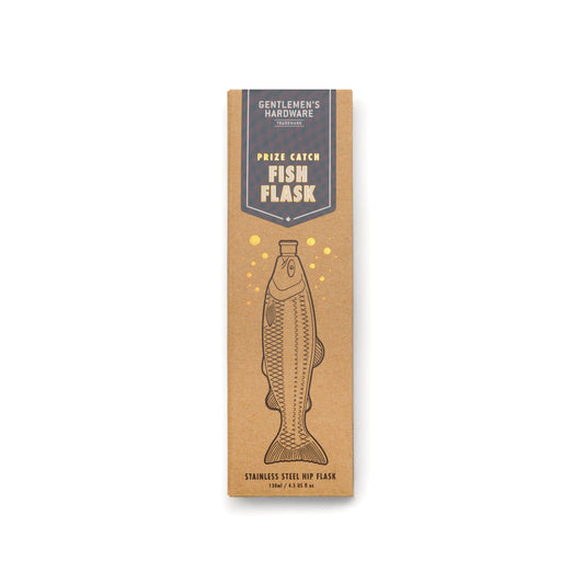 Gentlemen's Hardware Fish Hip Flask - Prize Catch