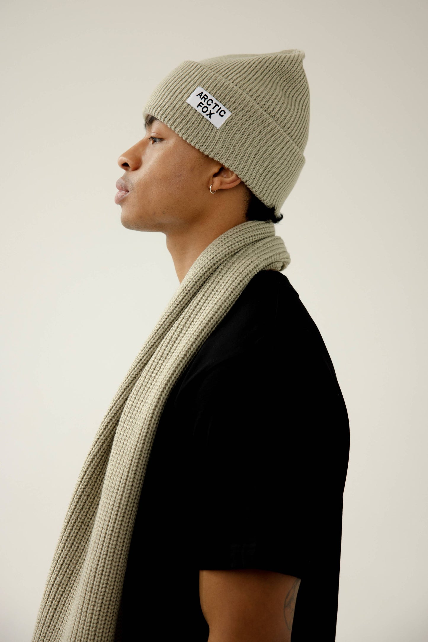 Recycled Bottle Beanie - Arctic Grey